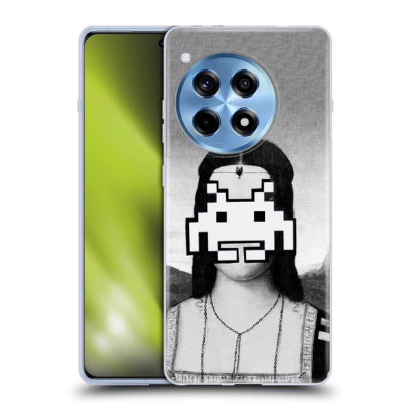 LouiJoverArt Black And White Renaissance Invaders Soft Gel Case for OnePlus 12R