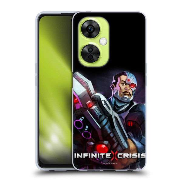 Infinite Crisis Characters Cyborg Soft Gel Case for OnePlus Nord CE 3 Lite 5G