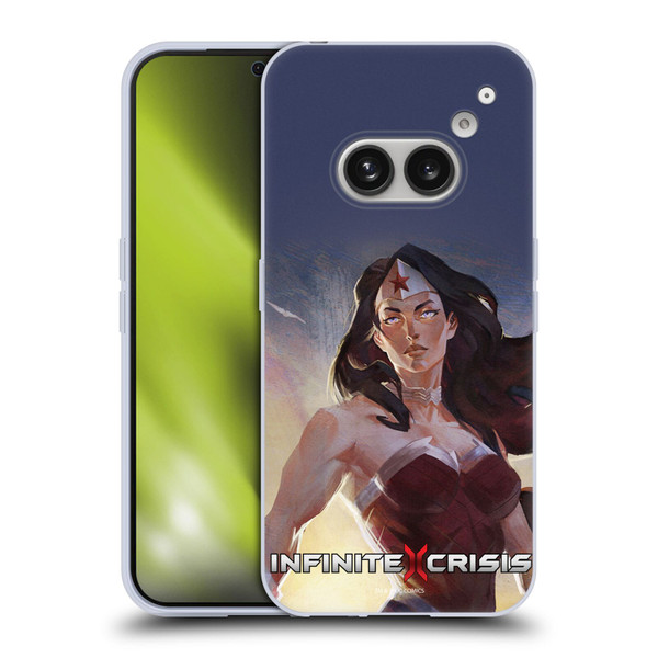 Infinite Crisis Characters Wonder Woman Soft Gel Case for Nothing Phone (2a)