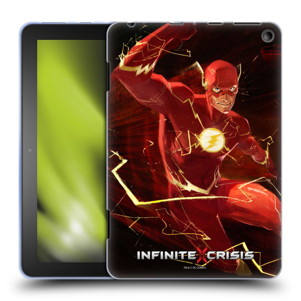 Infinite Crisis Characters Flash Soft Gel Case for Amazon Fire HD 8/Fire HD 8 Plus 2020