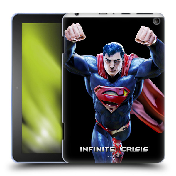 Infinite Crisis Characters Superman Soft Gel Case for Amazon Fire HD 8/Fire HD 8 Plus 2020