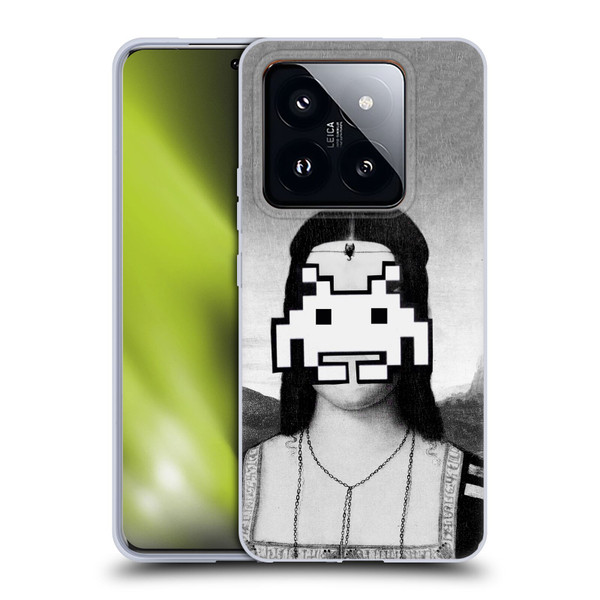 LouiJoverArt Black And White Renaissance Invaders Soft Gel Case for Xiaomi 14 Pro