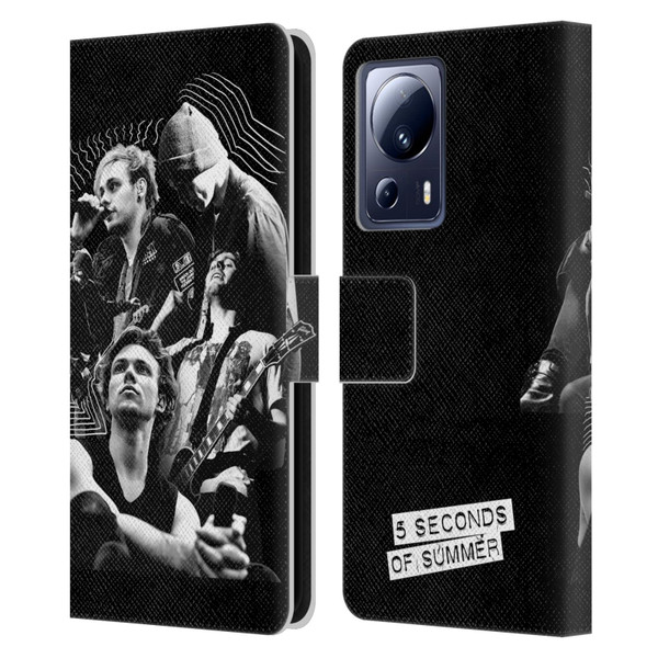 5 Seconds of Summer Posters Punkzine 2 Leather Book Wallet Case Cover For Xiaomi 13 Lite 5G