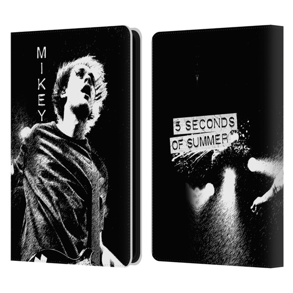 5 Seconds of Summer Solos BW Mikey Leather Book Wallet Case Cover For Amazon Kindle Paperwhite 5 (2021)