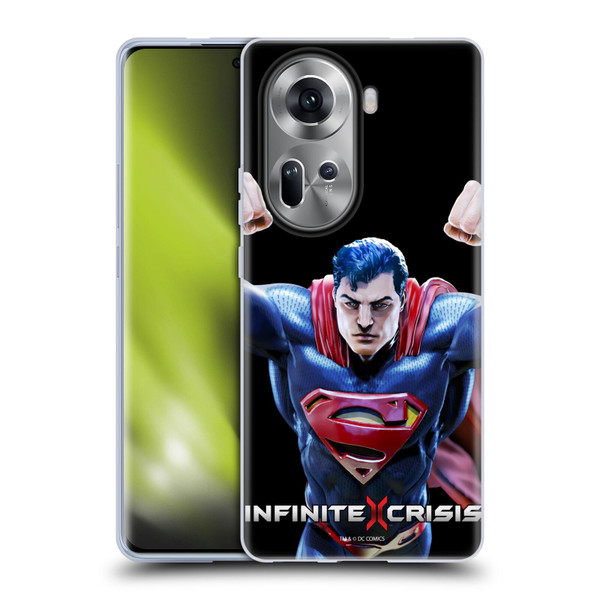 Infinite Crisis Characters Superman Soft Gel Case for OPPO Reno11