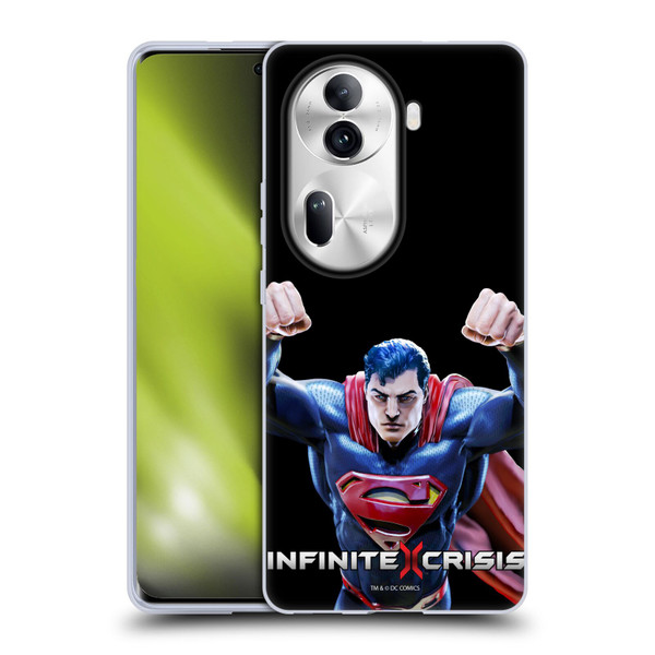 Infinite Crisis Characters Superman Soft Gel Case for OPPO Reno11 Pro
