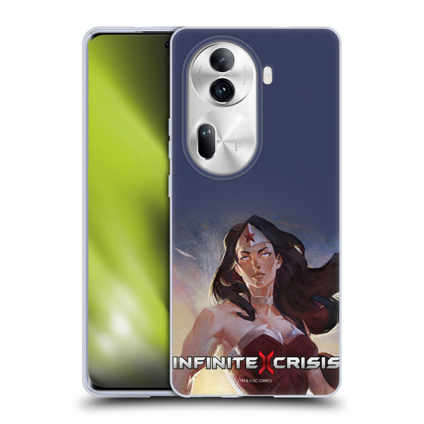 Infinite Crisis Characters Wonder Woman Soft Gel Case for OPPO Reno11 Pro