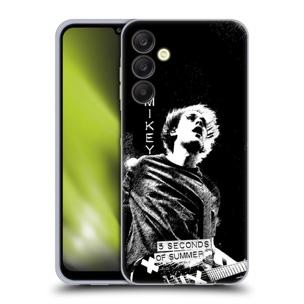 5 Seconds of Summer Solos BW Mikey Soft Gel Case for Samsung Galaxy A25 5G