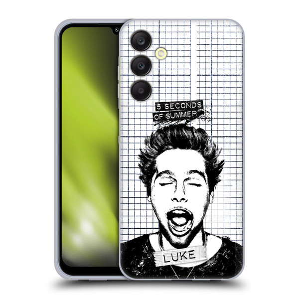 5 Seconds of Summer Solos Grained Luke Soft Gel Case for Samsung Galaxy A25 5G