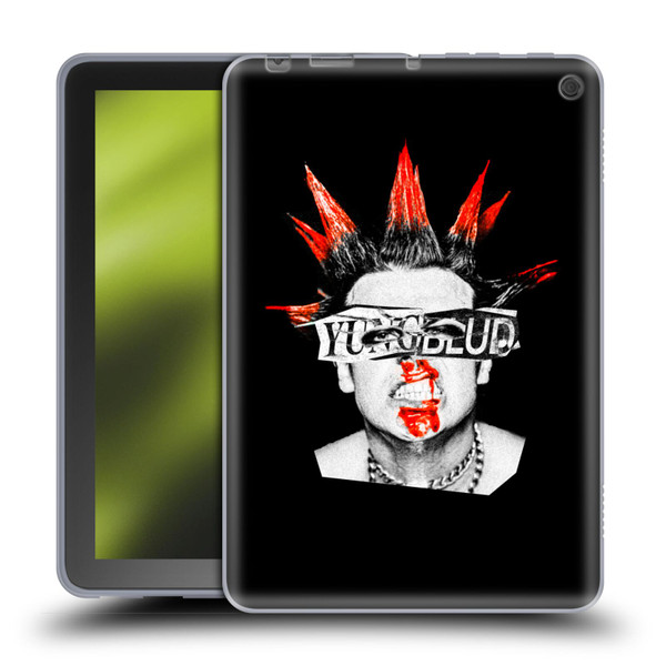 Yungblud Graphics Face Soft Gel Case for Amazon Fire HD 8/Fire HD 8 Plus 2020