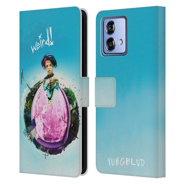 Yungblud Graphics Weird! 2 Leather Book Wallet Case Cover For Motorola Moto G84 5G