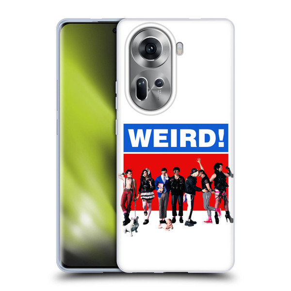 Yungblud Graphics Weird! Soft Gel Case for OPPO Reno11