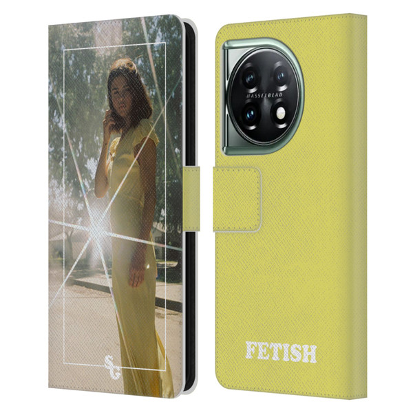 Selena Gomez Fetish Nightgown Yellow Leather Book Wallet Case Cover For OnePlus 11 5G