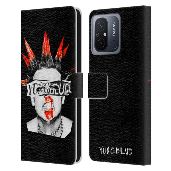 Yungblud Graphics Face Leather Book Wallet Case Cover For Xiaomi Redmi 12C