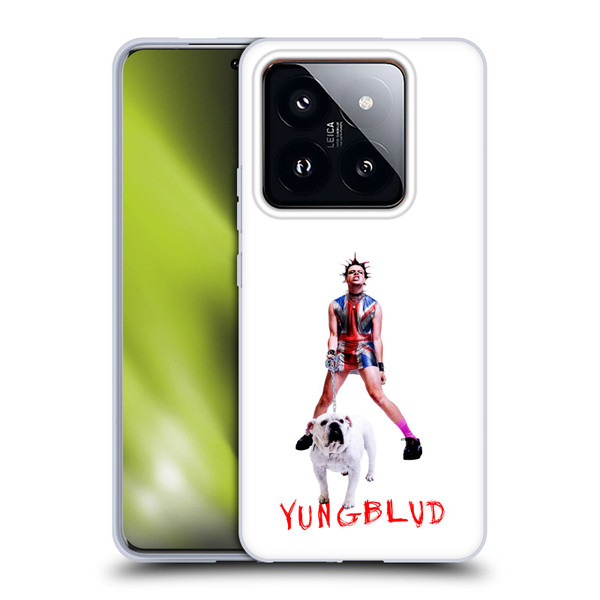 Yungblud Graphics Strawberry Lipstick Soft Gel Case for Xiaomi 14 Pro