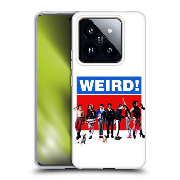 Yungblud Graphics Weird! Soft Gel Case for Xiaomi 14 Pro