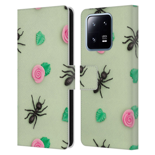 Pepino De Mar Patterns 2 Ant Leather Book Wallet Case Cover For Xiaomi 13 Pro 5G