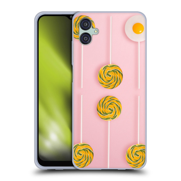 Pepino De Mar Patterns 2 Lollipop Soft Gel Case for Samsung Galaxy M04 5G / A04e