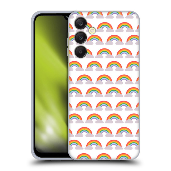 Pepino De Mar Rainbow Pattern Soft Gel Case for Samsung Galaxy A25 5G