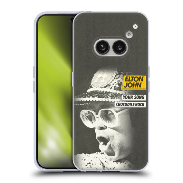 Elton John Artwork Your Song Single Soft Gel Case for Nothing Phone (2a)