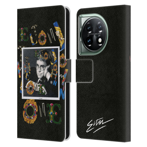 Elton John Artwork The One Single Leather Book Wallet Case Cover For OnePlus 11 5G