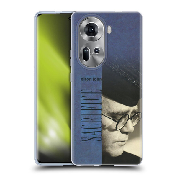 Elton John Artwork Sacrifice Single Soft Gel Case for OPPO Reno11