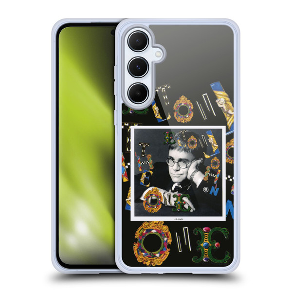 Elton John Artwork The One Single Soft Gel Case for Samsung Galaxy A55 5G