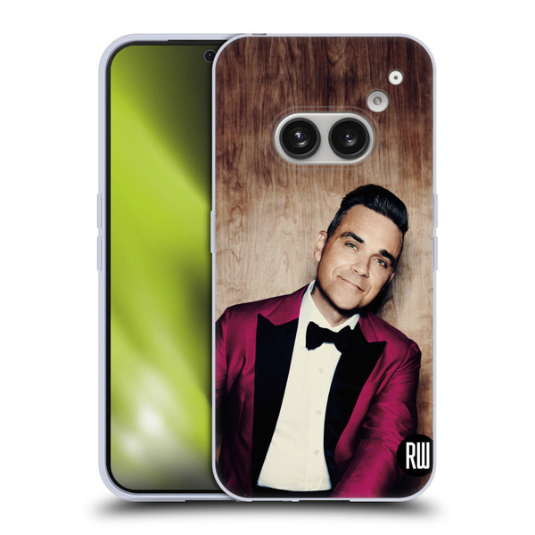 Robbie Williams Calendar Magenta Tux Soft Gel Case for Nothing Phone (2a)