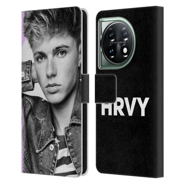 HRVY Graphics Calendar 12 Leather Book Wallet Case Cover For OnePlus 11 5G