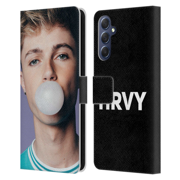 HRVY Graphics Calendar 2 Leather Book Wallet Case Cover For Samsung Galaxy M54 5G