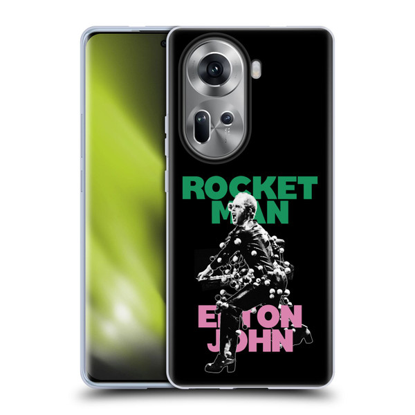 Elton John Rocketman Key Art 5 Soft Gel Case for OPPO Reno11
