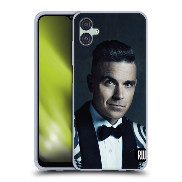 Robbie Williams Calendar Printed Tux Soft Gel Case for Samsung Galaxy M04 5G / A04e