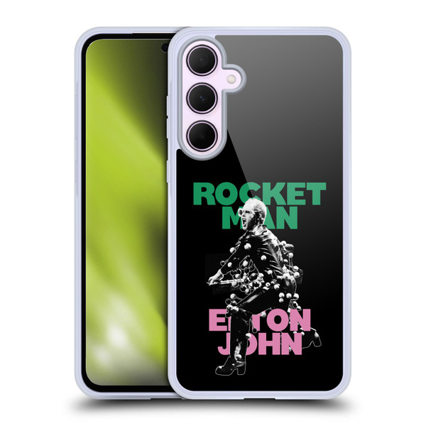 Elton John Rocketman Key Art 5 Soft Gel Case for Samsung Galaxy A35 5G