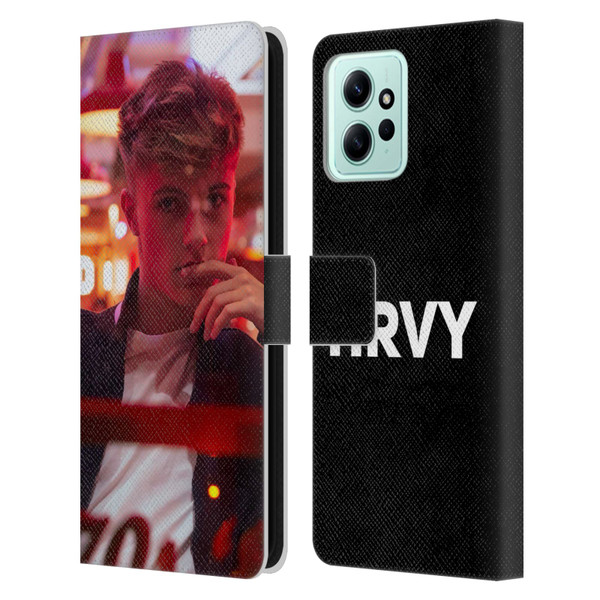HRVY Graphics Calendar 6 Leather Book Wallet Case Cover For Xiaomi Redmi 12