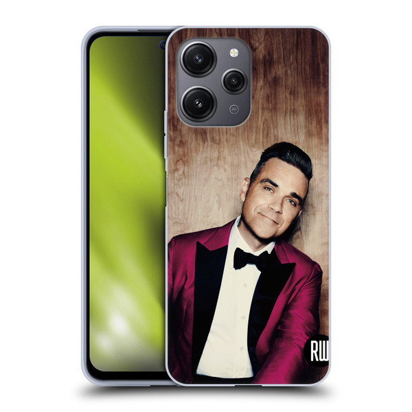 Robbie Williams Calendar Magenta Tux Soft Gel Case for Xiaomi Redmi 12