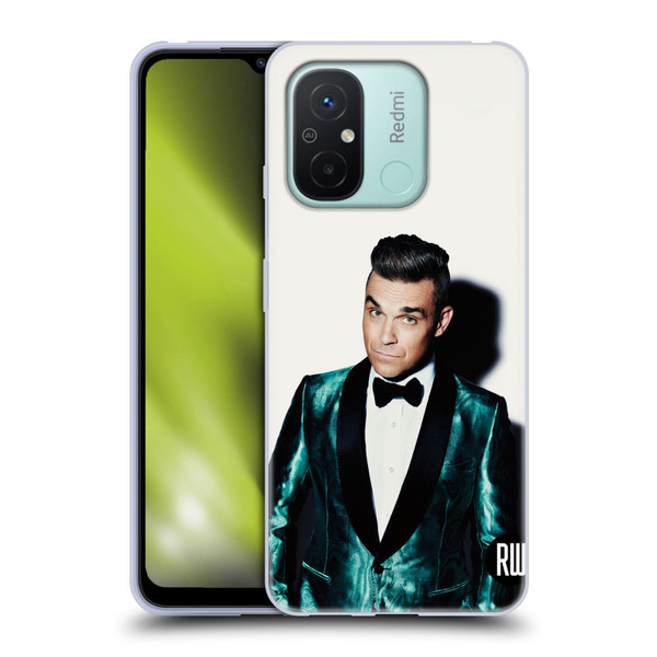 Robbie Williams Calendar White Background Soft Gel Case for Xiaomi Redmi 12C