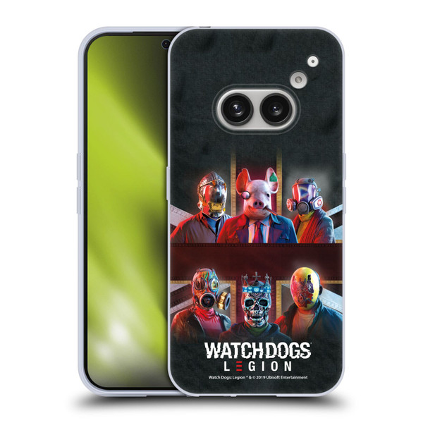 Watch Dogs Legion Artworks Flag Soft Gel Case for Nothing Phone (2a)