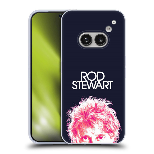 Rod Stewart Art Neon Soft Gel Case for Nothing Phone (2a)