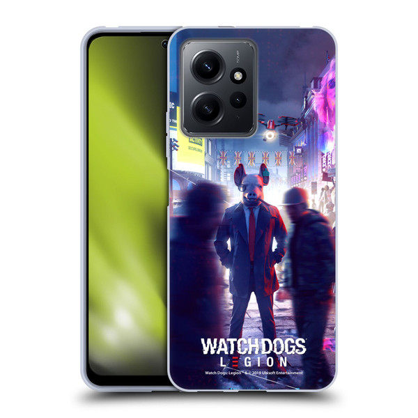 Watch Dogs Legion Artworks Winston City Soft Gel Case for Xiaomi Redmi Note 12 4G