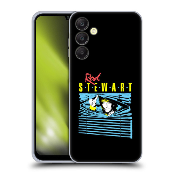 Rod Stewart Art Blinds Soft Gel Case for Samsung Galaxy A25 5G