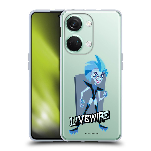 DC Super Hero Girls Characters Livewire Soft Gel Case for OnePlus Nord 3 5G
