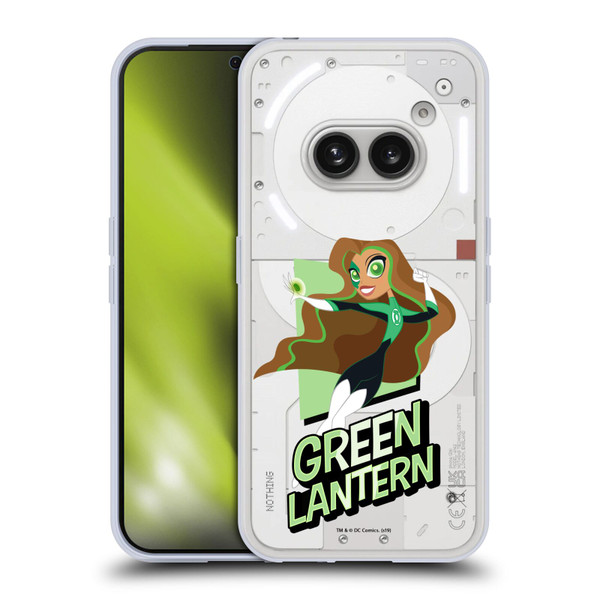 DC Super Hero Girls Characters Green Lantern Soft Gel Case for Nothing Phone (2a)