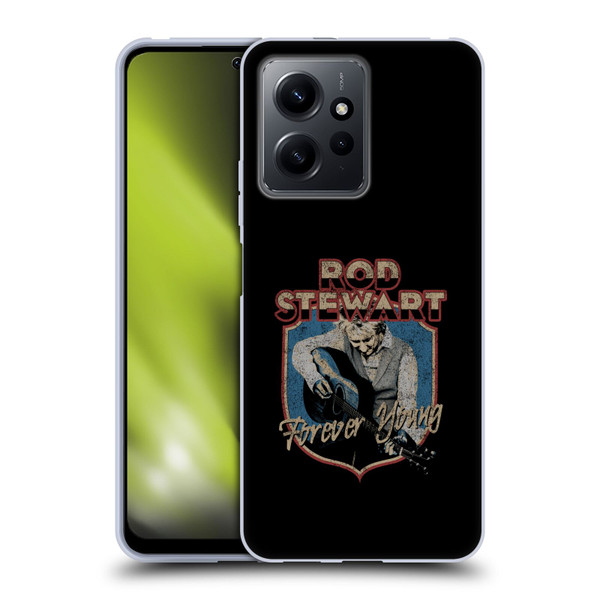 Rod Stewart Art Forever Young Soft Gel Case for Xiaomi Redmi Note 12 4G