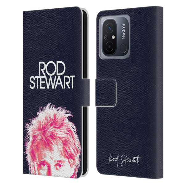 Rod Stewart Art Neon Leather Book Wallet Case Cover For Xiaomi Redmi 12C