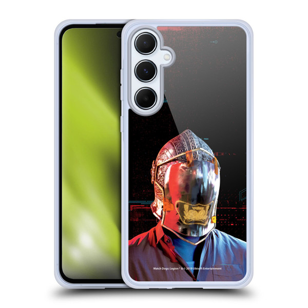 Watch Dogs Legion Key Art Lancaster Soft Gel Case for Samsung Galaxy A55 5G