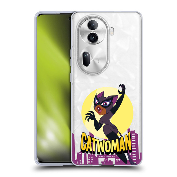 DC Super Hero Girls Characters Catwoman Soft Gel Case for OPPO Reno11 Pro
