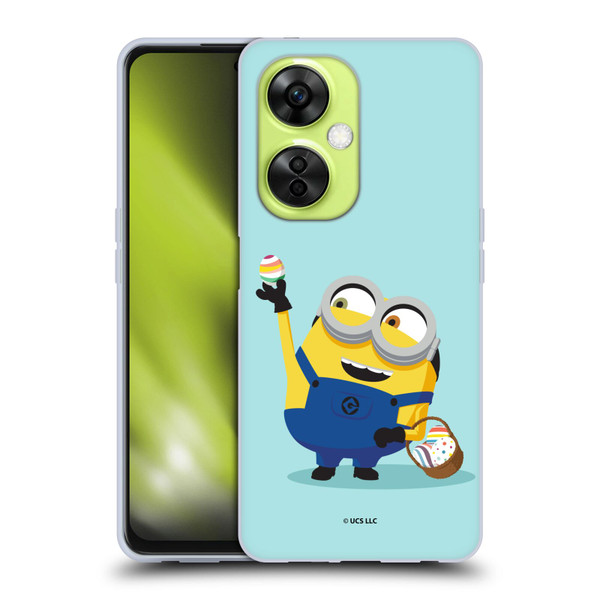 Minions Rise of Gru(2021) Easter 2021 Bob Egg Hunt Soft Gel Case for OnePlus Nord CE 3 Lite 5G