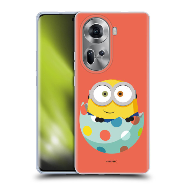 Minions Rise of Gru(2021) Easter 2021 Bob Egg Soft Gel Case for OPPO Reno11