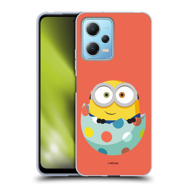 Minions Rise of Gru(2021) Easter 2021 Bob Egg Soft Gel Case for Xiaomi Redmi Note 12 5G