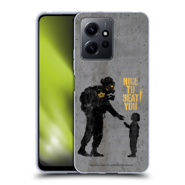 Watch Dogs Legion Street Art Nice To Beat You Soft Gel Case for Xiaomi Redmi Note 12 4G